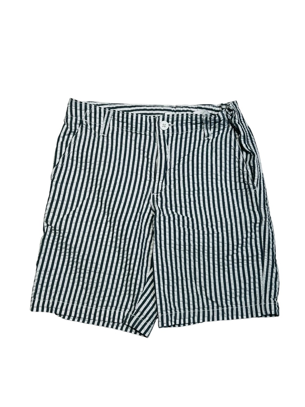 GAP Navy and White Vertical Stripe Youth 14-16 Y Shorts